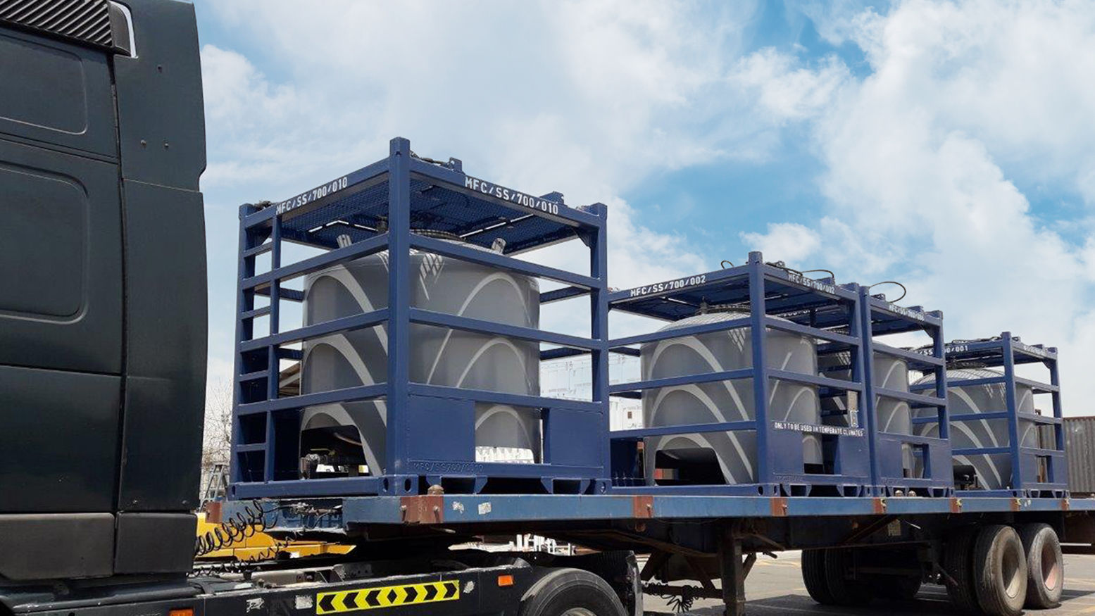 DNV certified container tanks